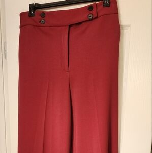Calvin Klien burgundy sailor pants